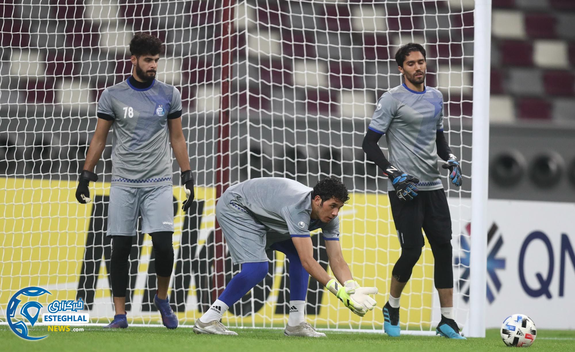 تمرین استقلال در دوحه