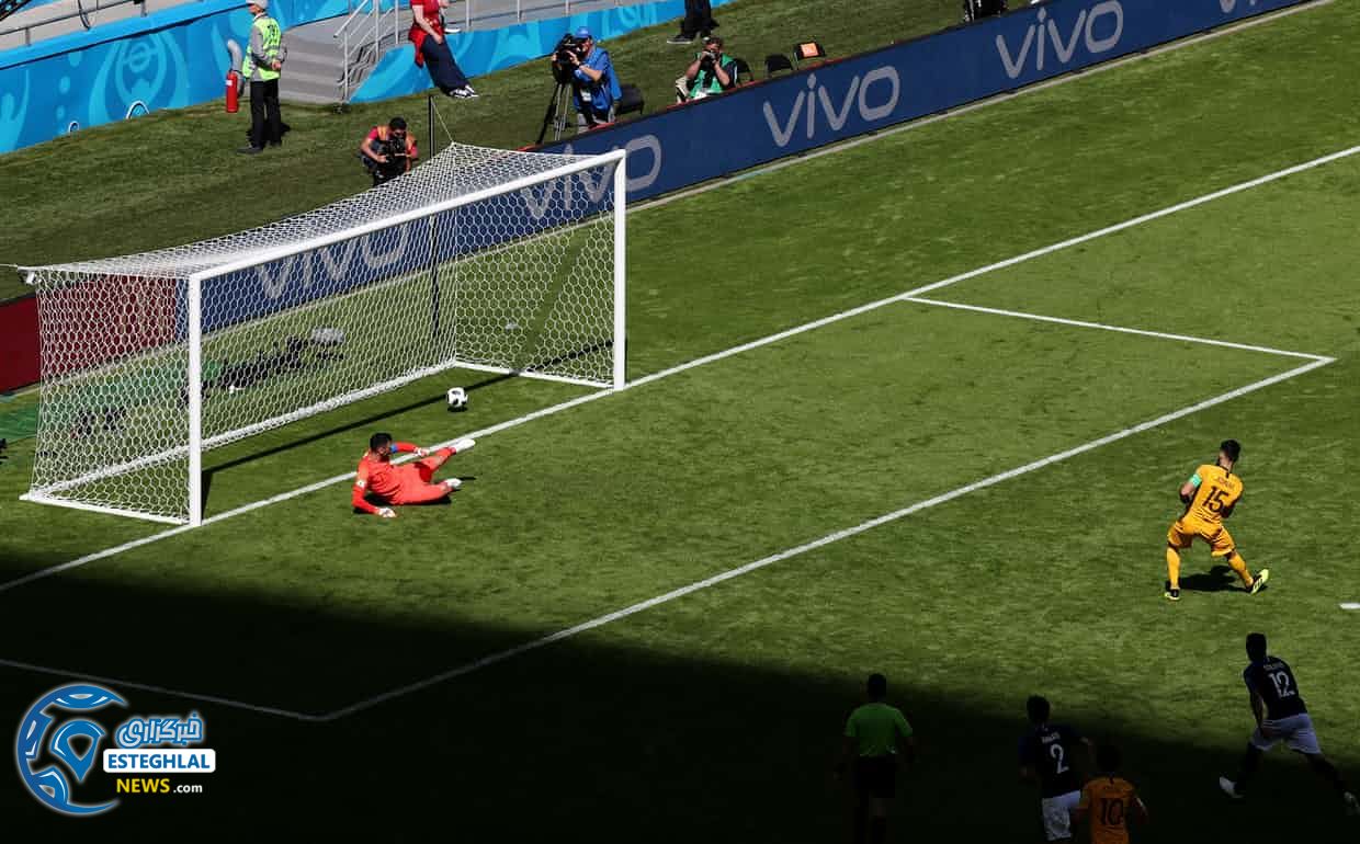 دیدار فرانسه و استرالیا