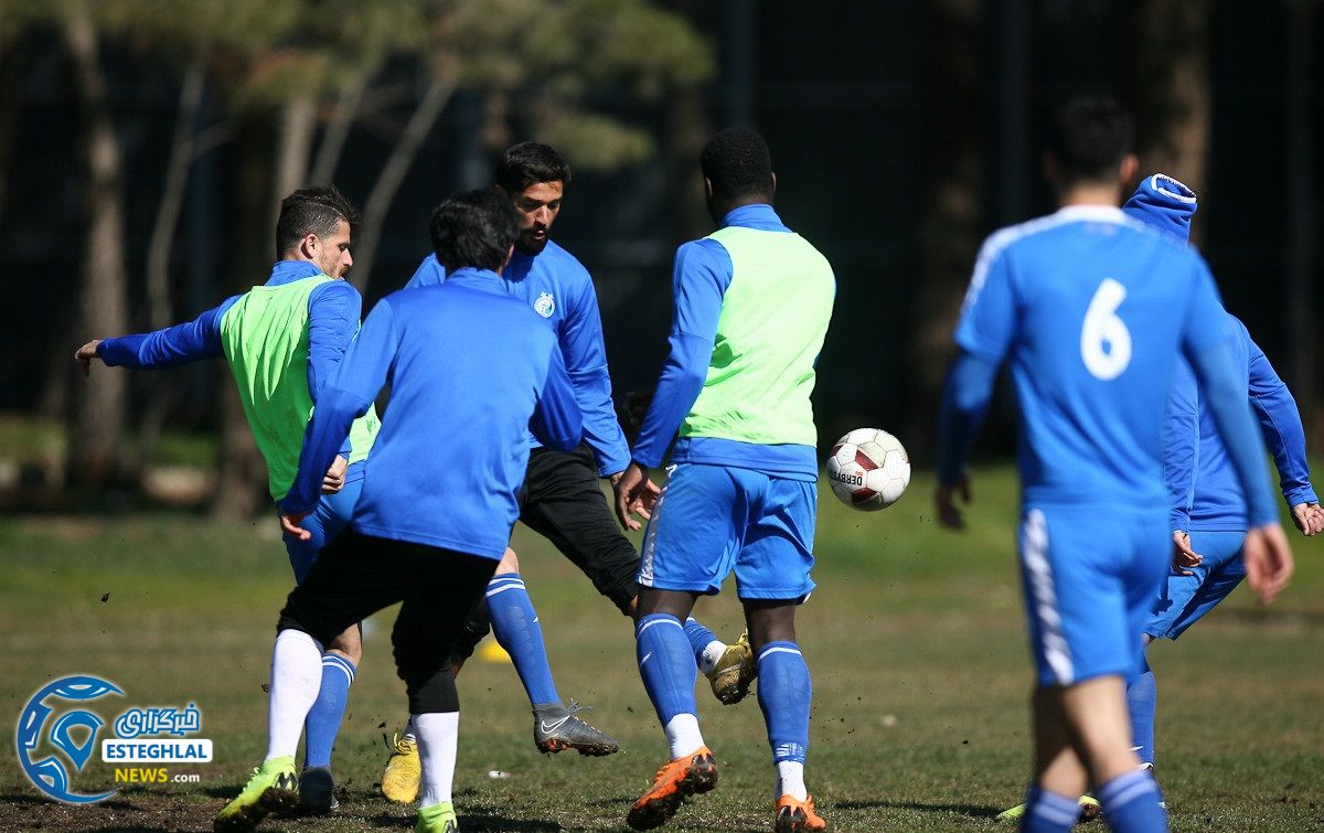 تمرین استقلال 23 بهمن ماه 97