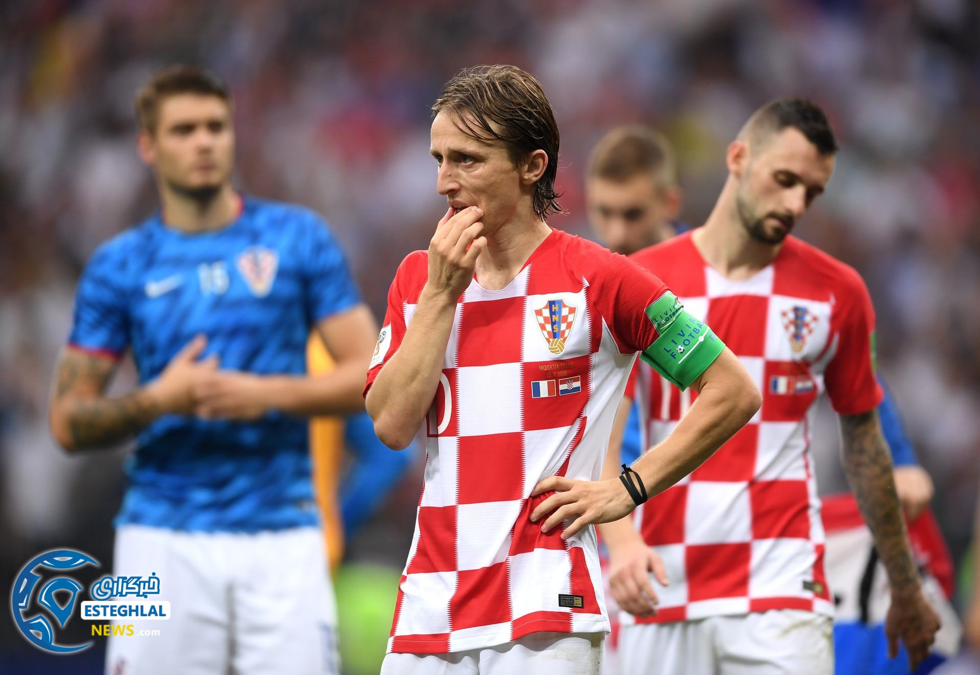 دیدار فرانسه و کرواسی