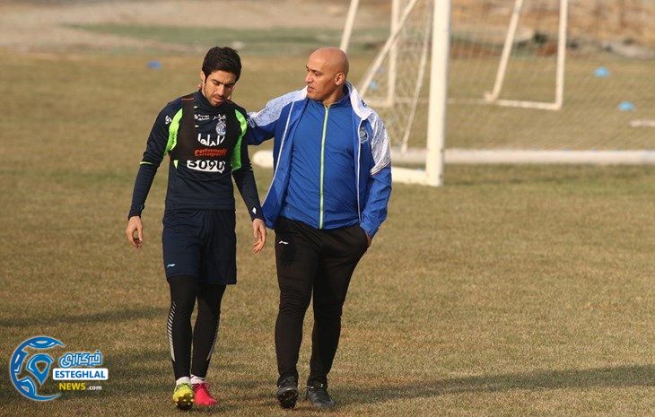 خسرو حیدری و علیرضا منصوریان