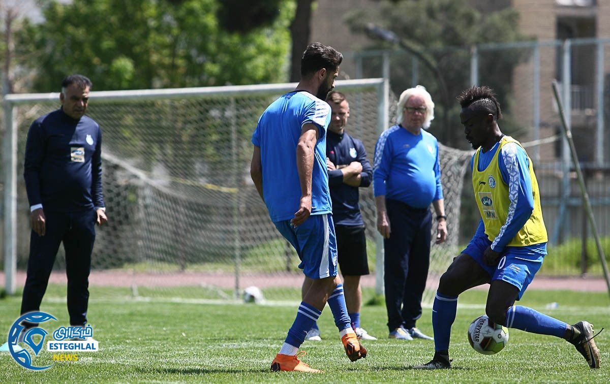 تمرین استقلال 25 فروردین 98