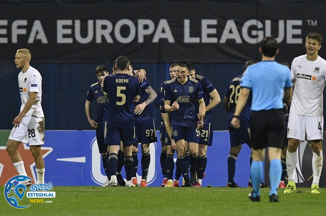 دینامو زاگرب 1-0 کراسنودار