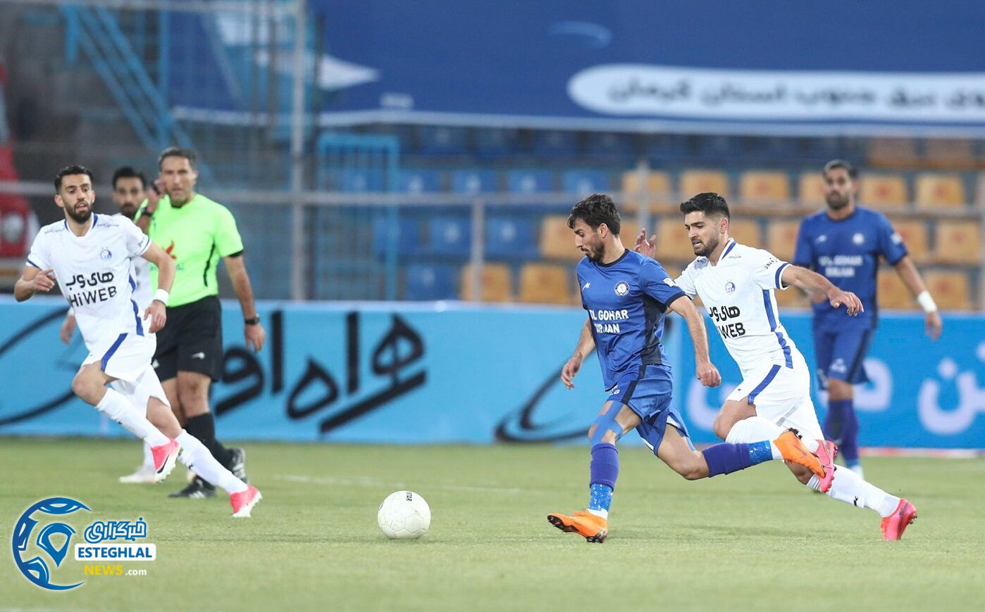 گل گهر سیرجان 1-2 استقلال تهران