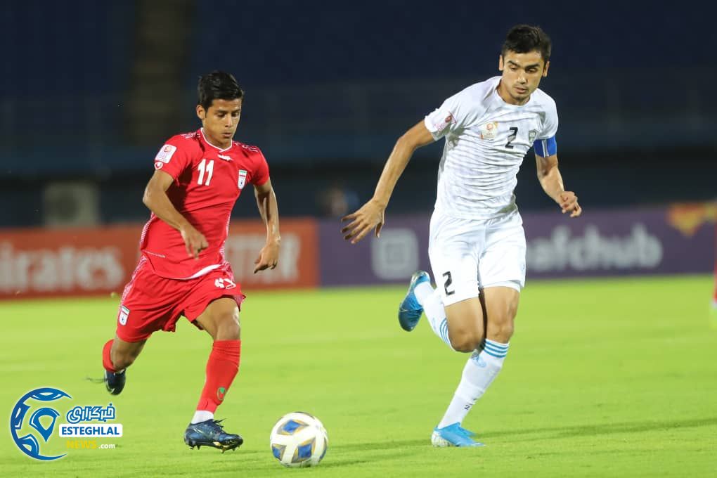 تیم ملی امید ایران و تیم ملی  امید ازبکستان