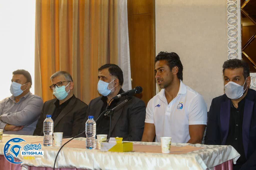 جلسه هیات مدیره استقلال با کادرفنی و بازیکنان