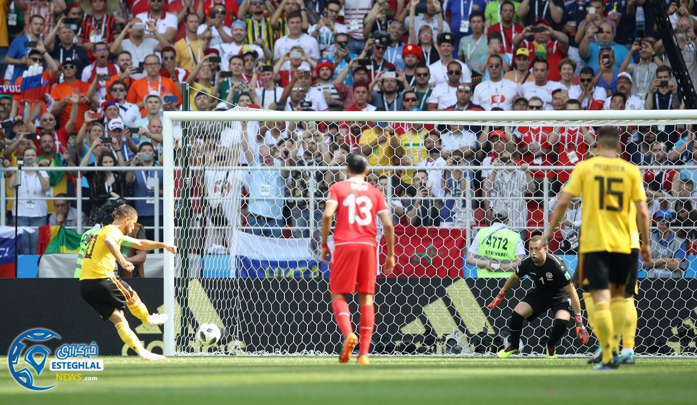 دیدار بلژیک و تونس