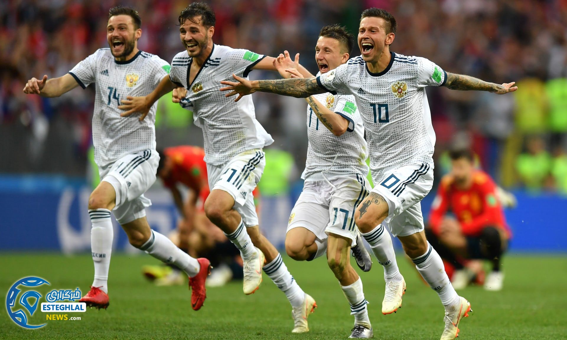 دیدار اسپانیا و روسیه