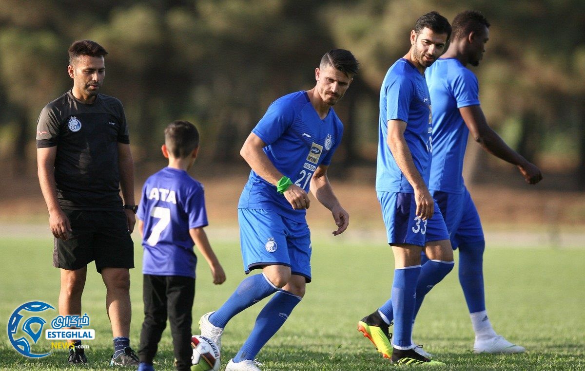 تمرین استقلال سه شنبه 30 مرداد 97