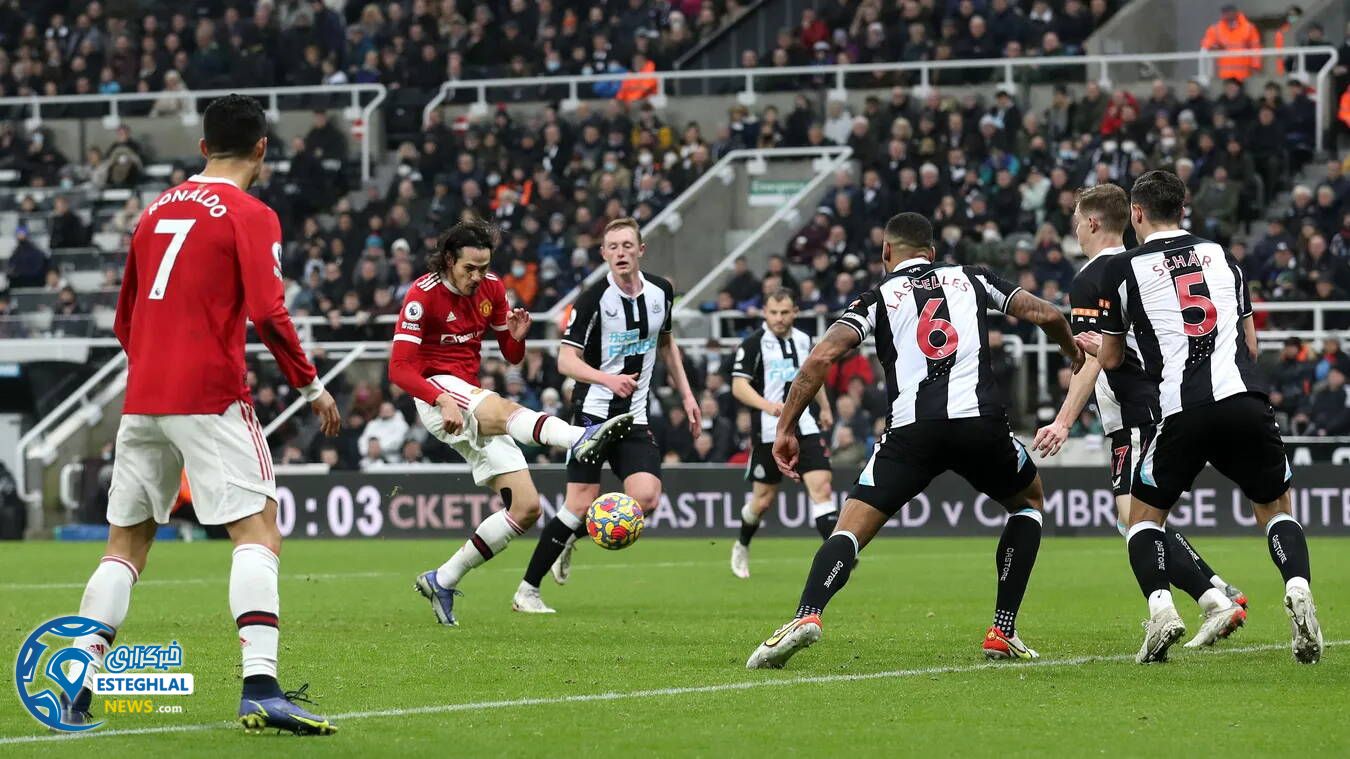 نیوکاسل 1-1 منچستریونایتد