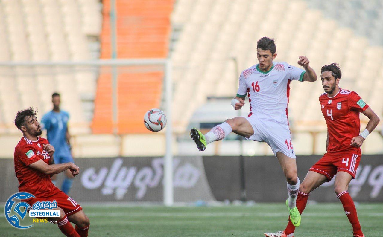 دیدار تدارکاتی تیم ملی و تیم ملی امید ایران