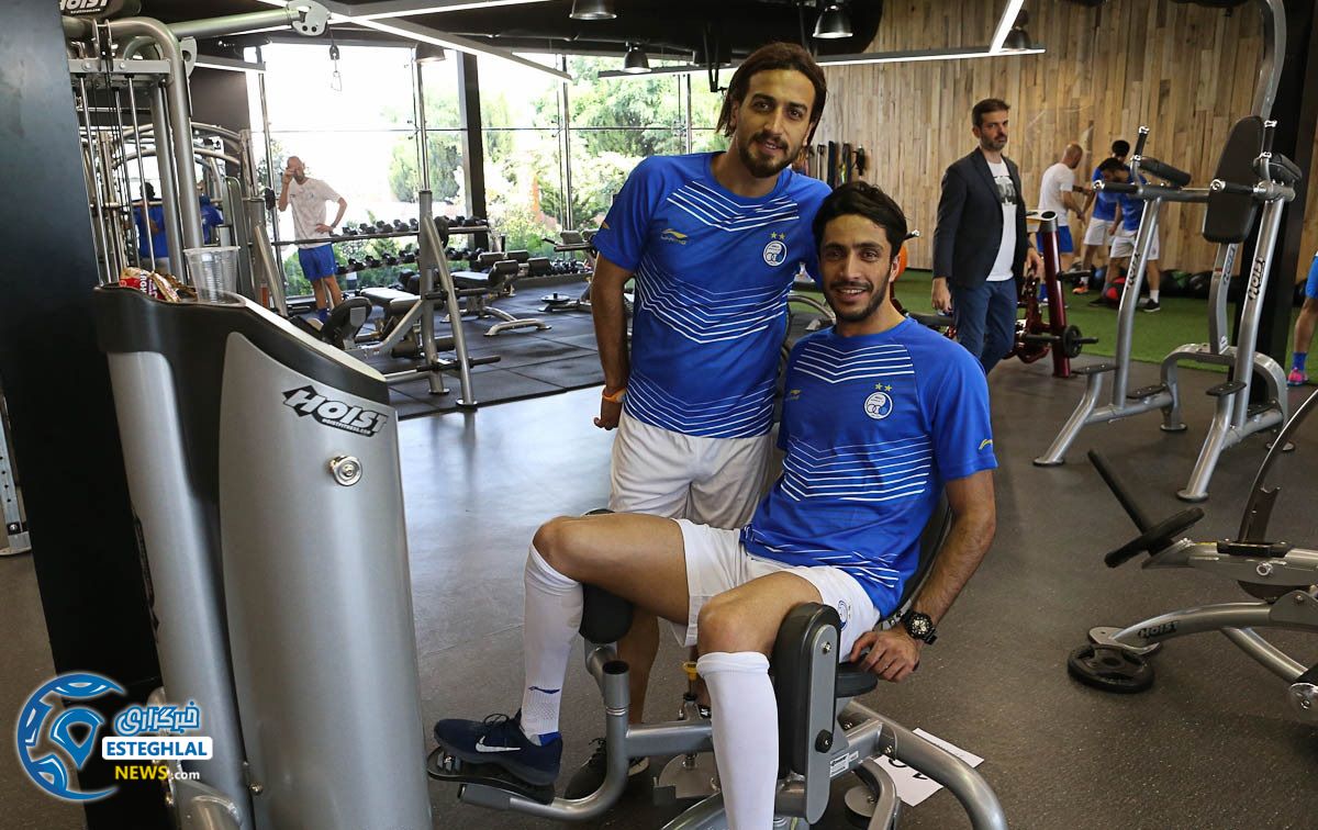 تمرین وزنه استقلال