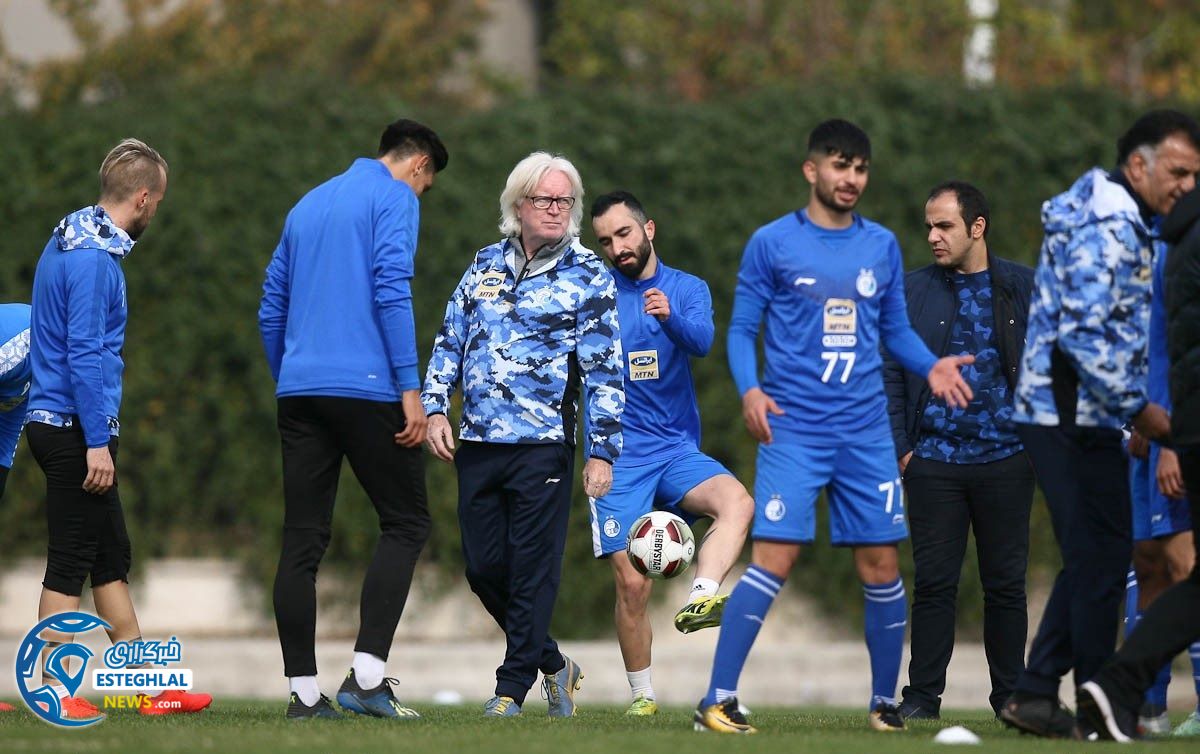 تمرین استقلال 29 آبان  97