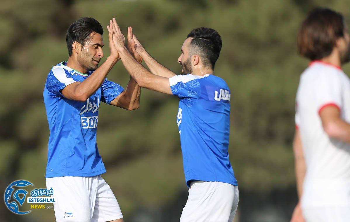 دیدار دوستانه استقلال و نساجی