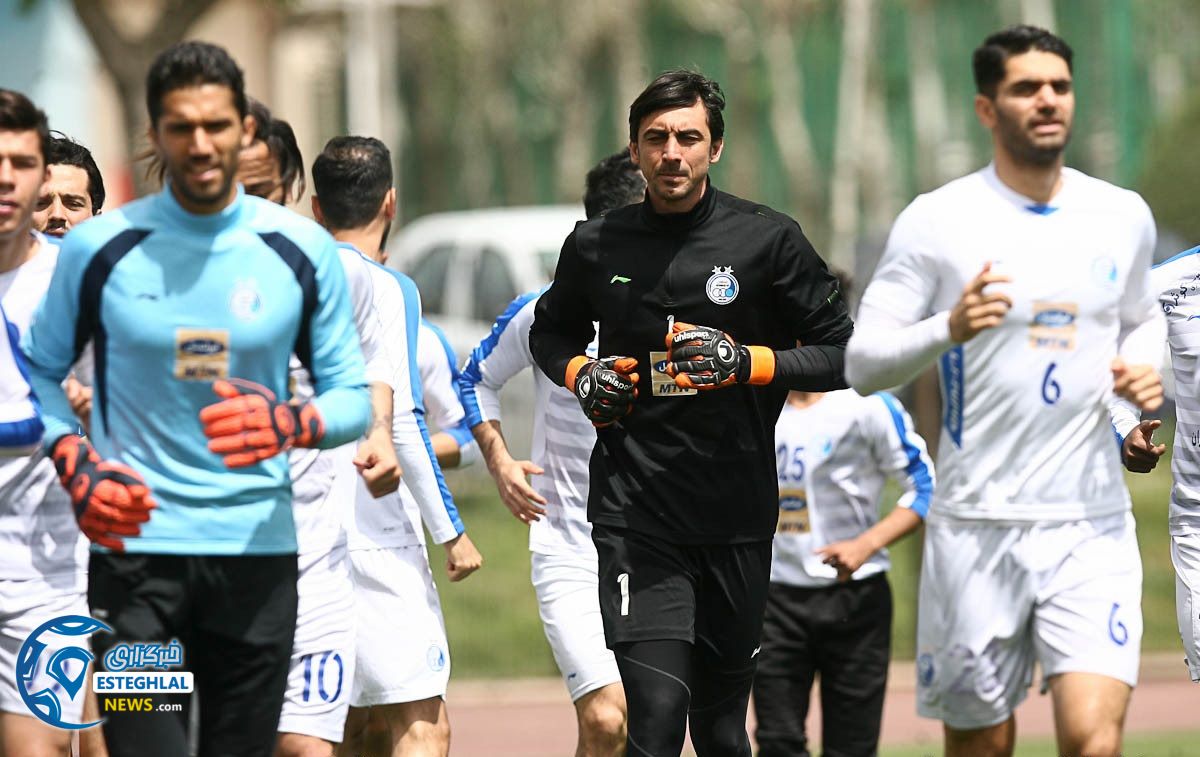 تمرین استقلال 26 فروردین 98