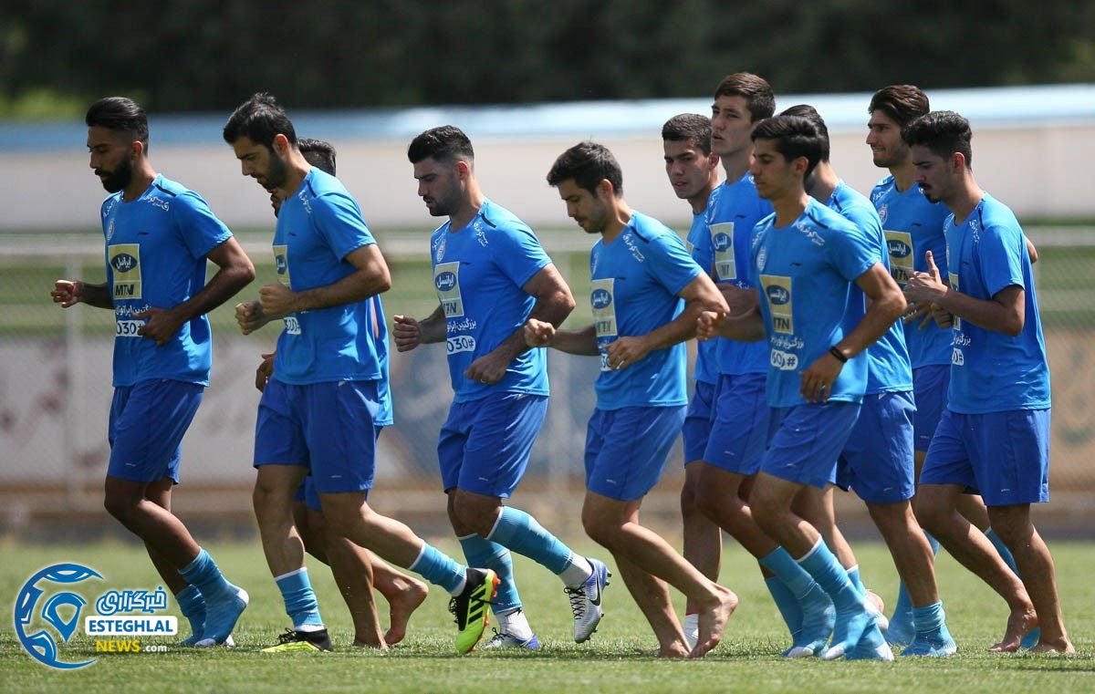 تمرین استقلال دوشنبه 1 مرداد 1397