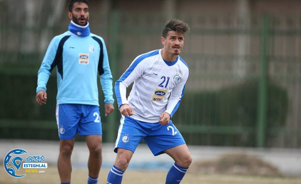 تمرین استقلال 15 بهمن  ماه 97