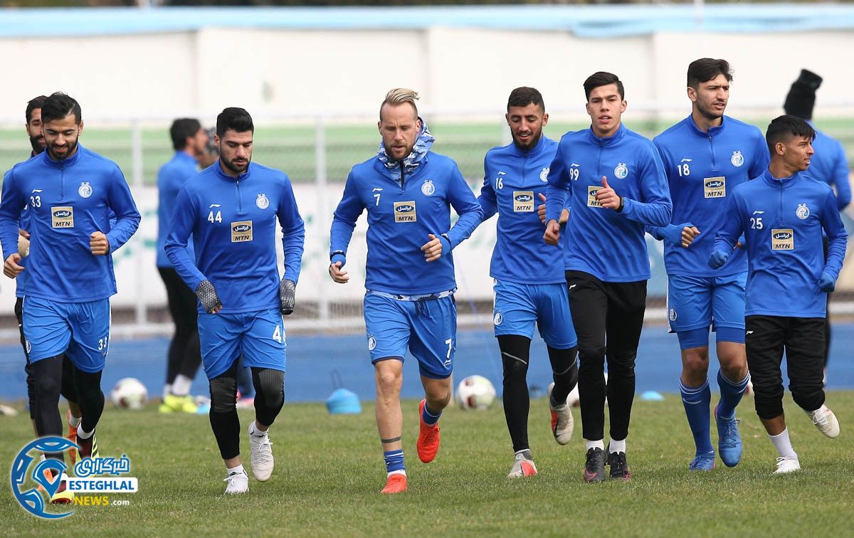 تمرین استقلال 18 آذر ماه 97