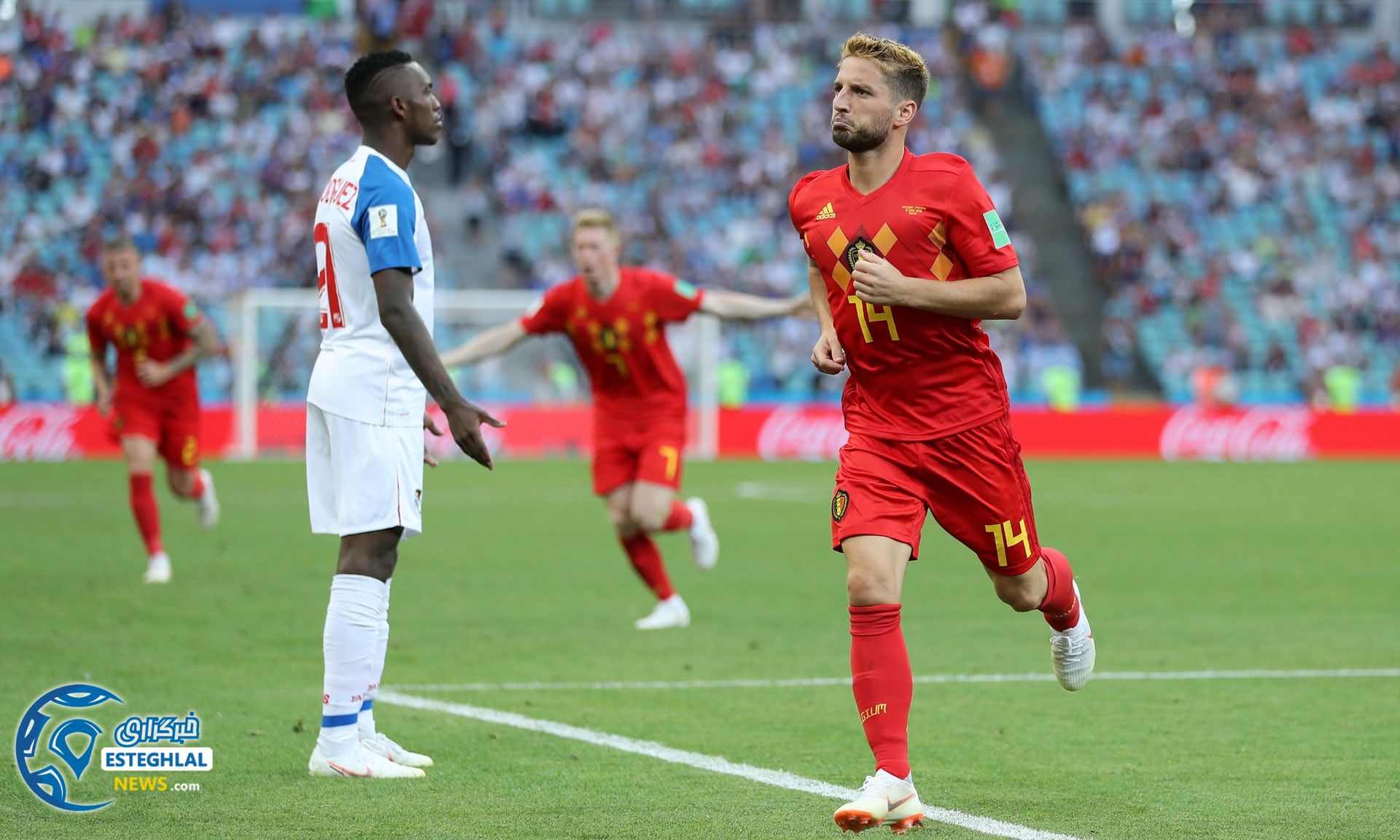 دیدار بلژیک و پاناما