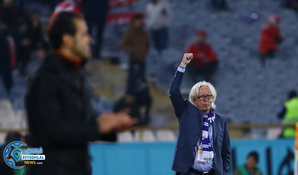 نشست خبری شفر پس از دیدار با سپیدرود