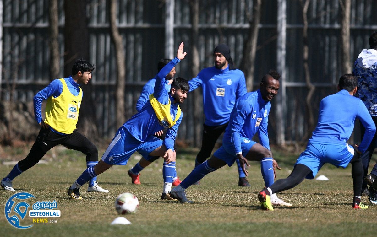 تمرین استقلال 23 بهمن ماه 97