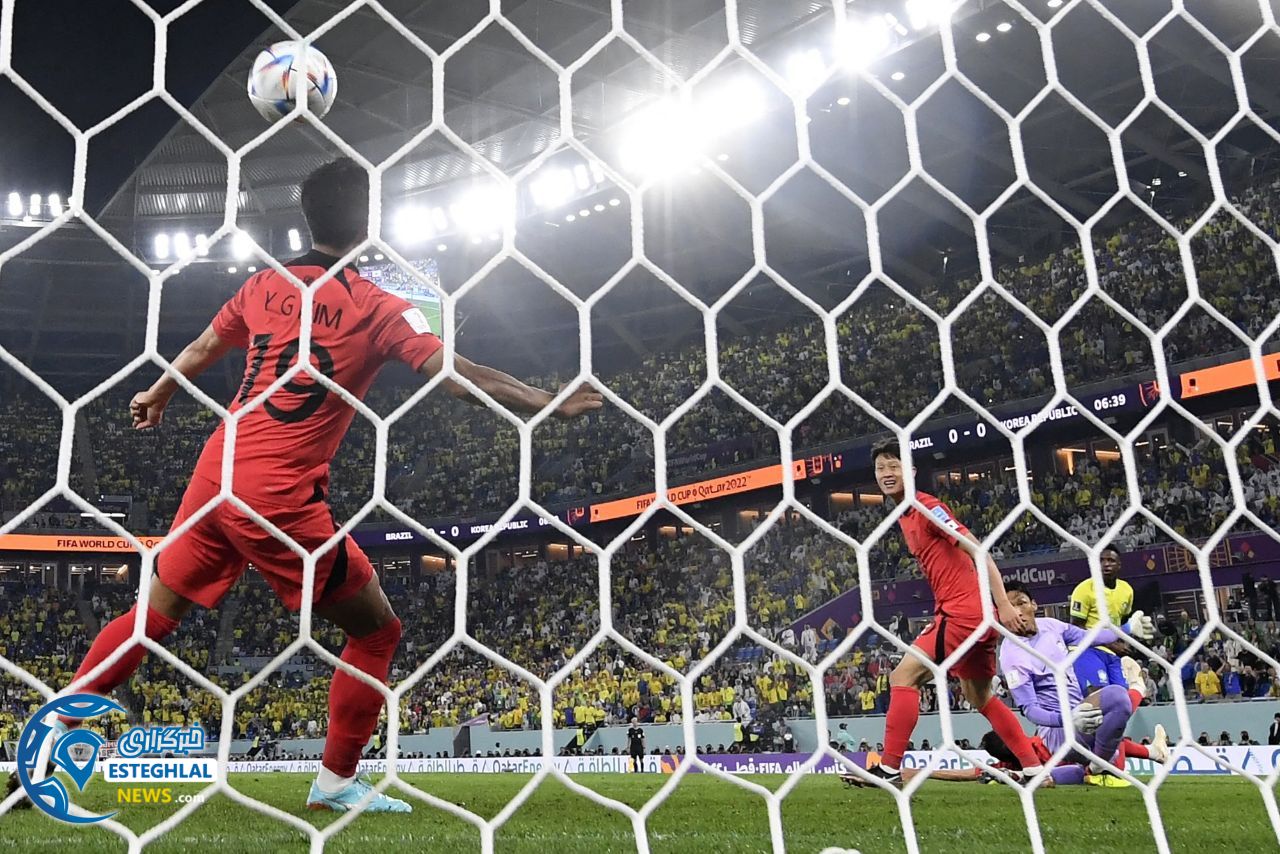 برزیل 4-1 کره جنوبی