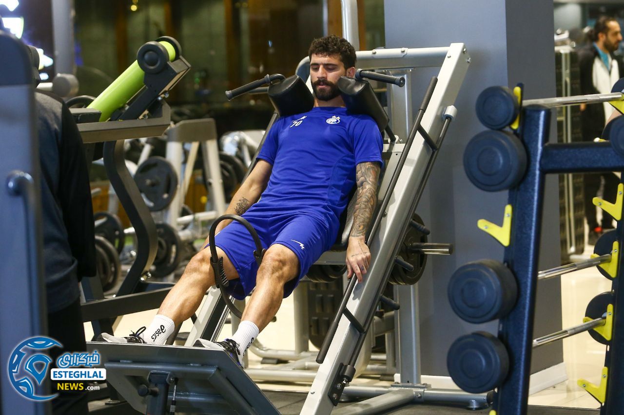 تمرین بدنسازی استقلال