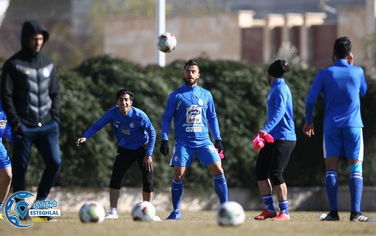 تمرین استقلال 20  دی ماه 97