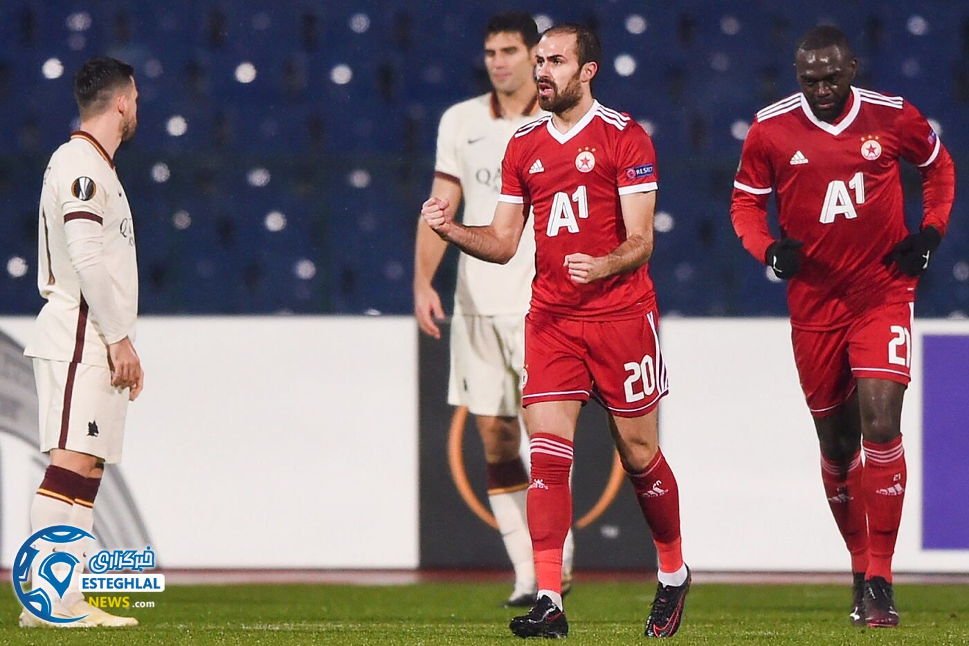 زسکا صوفیه 3-1 آاس رم