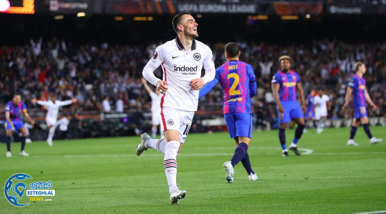 بارسلونا 2-3 فرانکفورت 