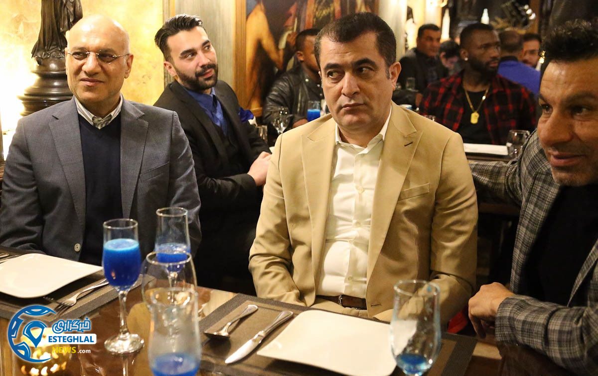 ضیافت شام استقلالی ها قبل از مصاف با العین امارات