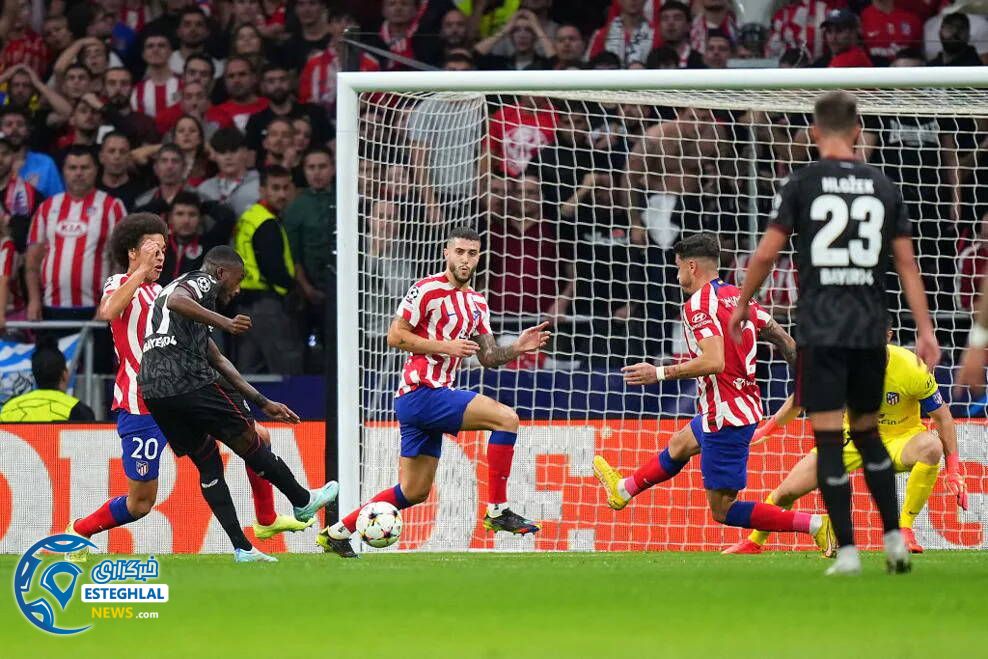  اتلتیکومادرید 2-2 بایرلورکوزن