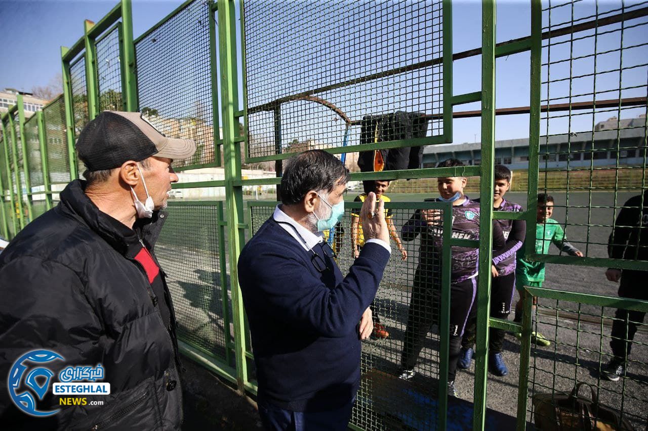 بازدید آجورلو از ورزشگاه مرغوبکار