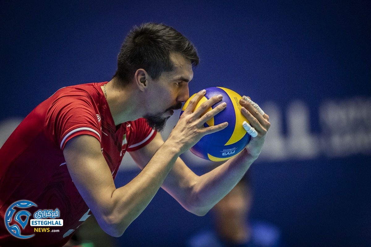 دیدار تیم های ملی والیبال ایران و استرالیا