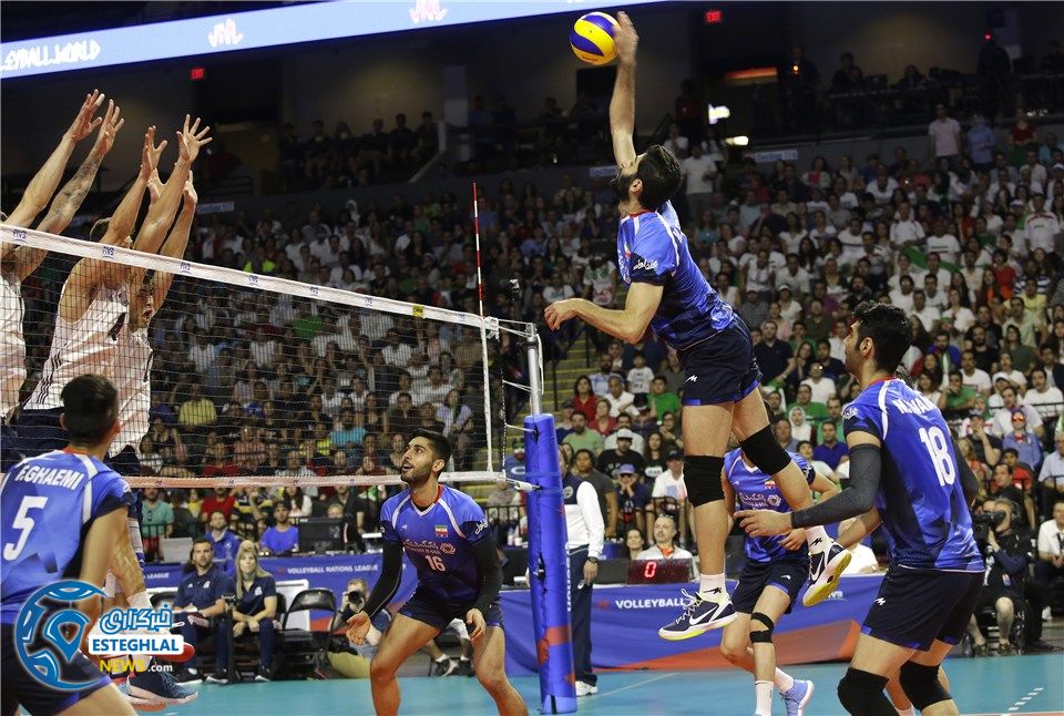 والیبال لیگ ملت های جهان 2018