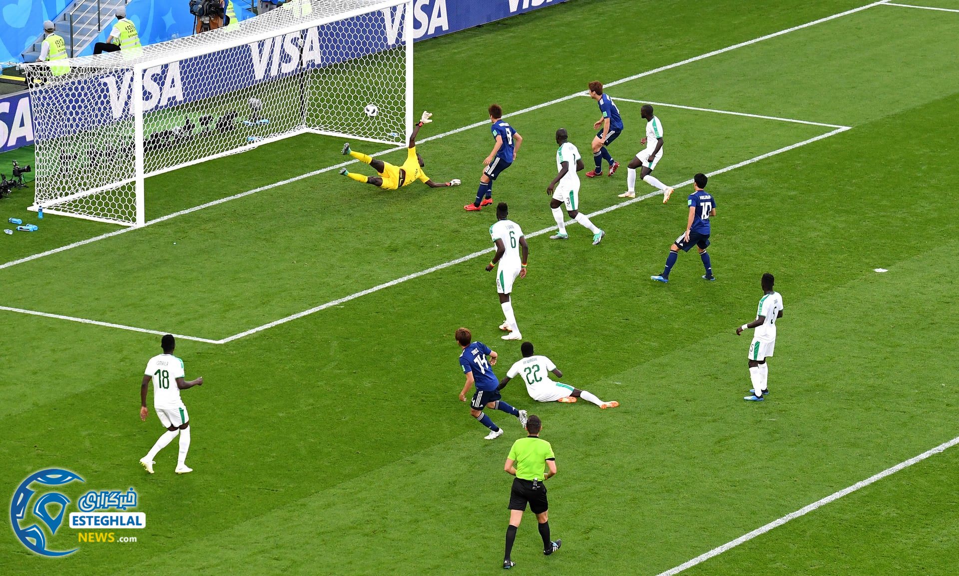 دیدار ژاپن و سنگال