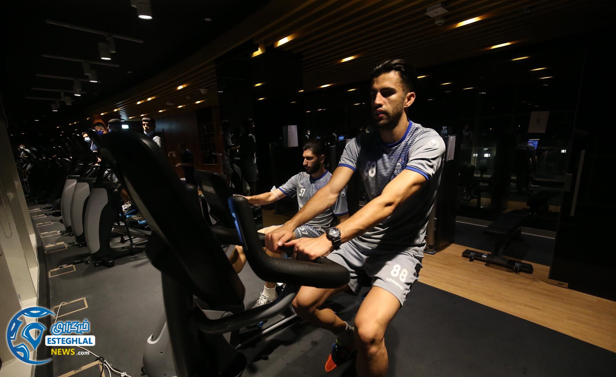 تمرین استقلال در دوحه