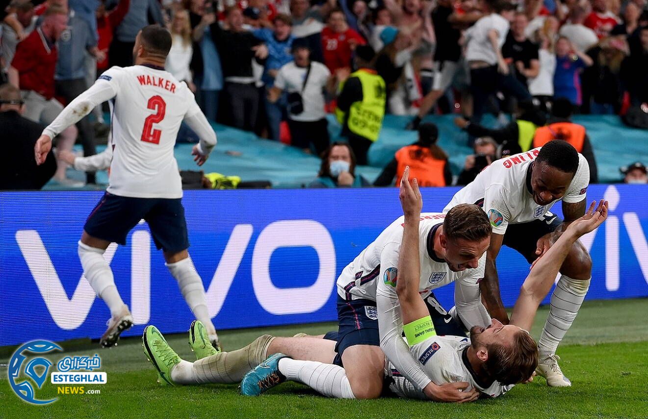 انگلیس 2-1 دانمارک