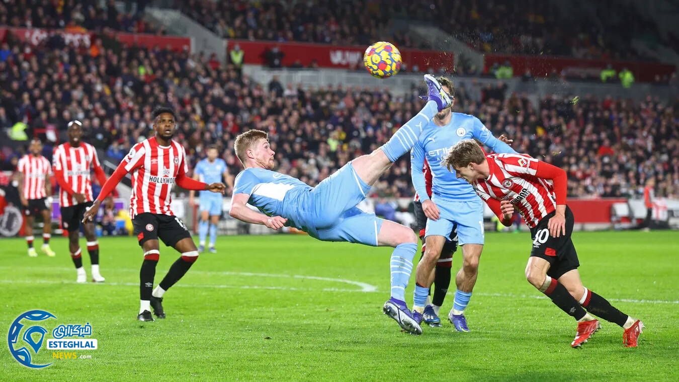 برنتفورد 0-1 منچسترسیتی