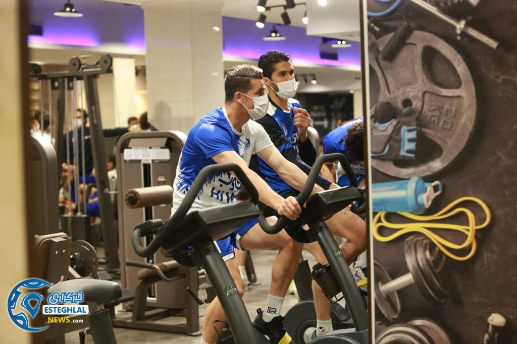 تمرین وزنه استقلال