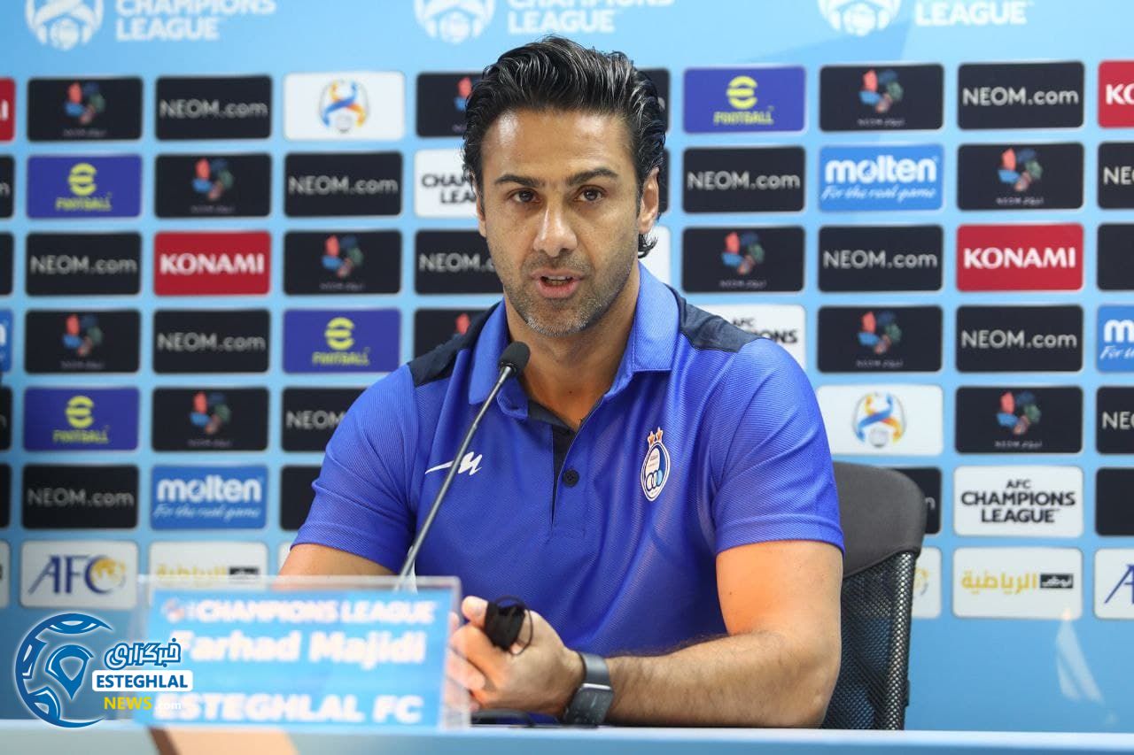 نشست خبری مجیدی بازی با الهلال