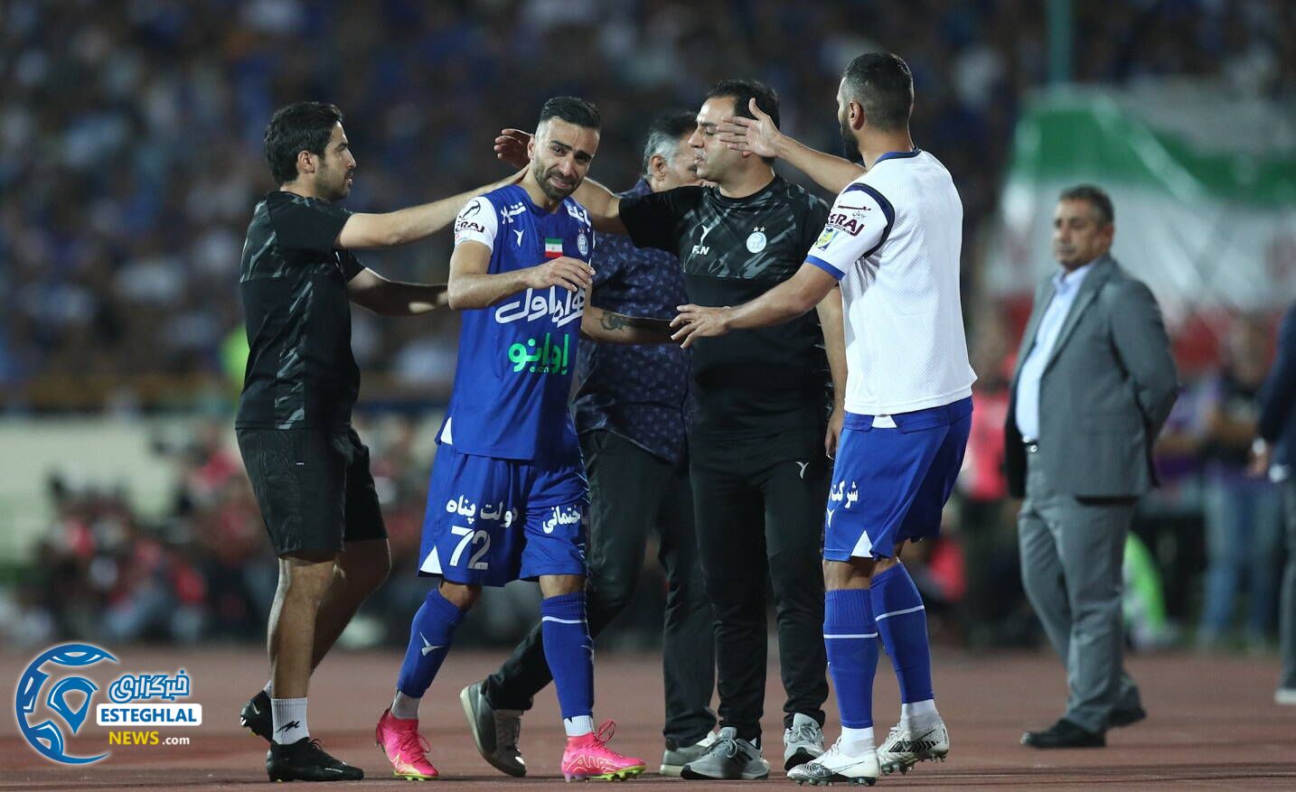 استقلال 1-2 پیروزی