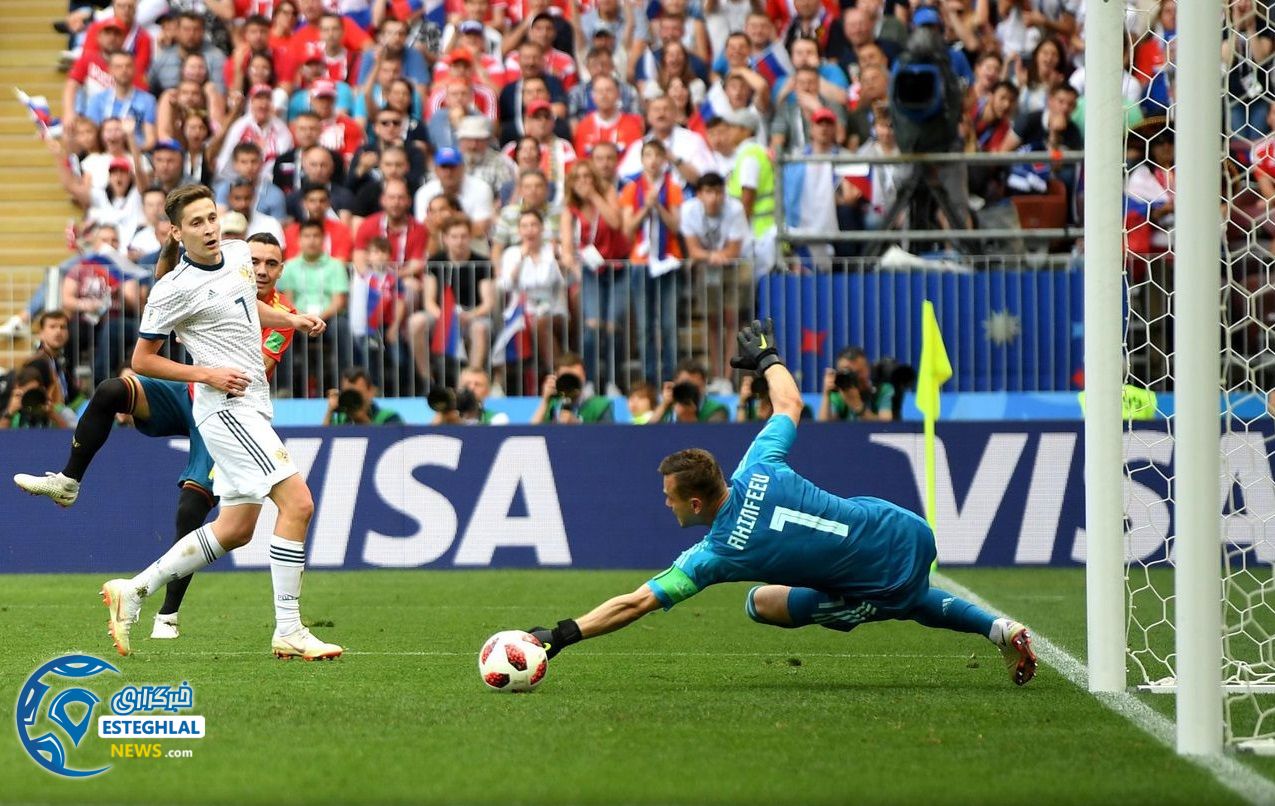 دیدار اسپانیا و روسیه