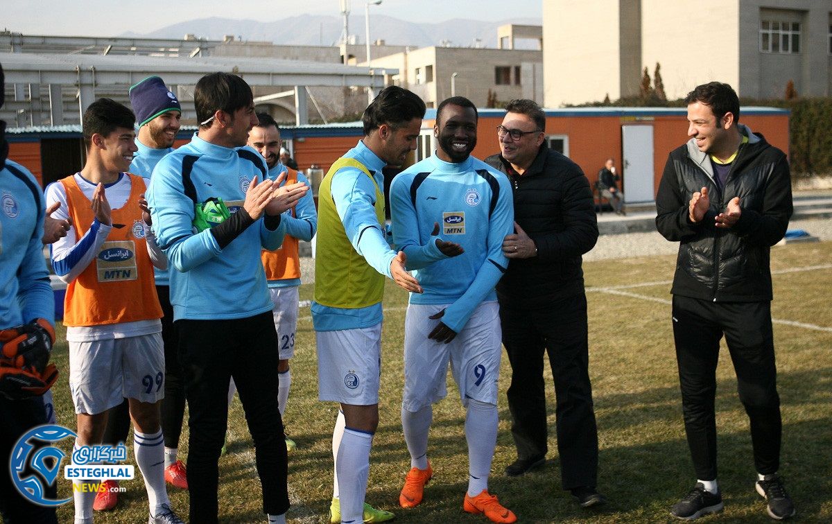 تمرین استقلال 10 بهمن  ماه 97