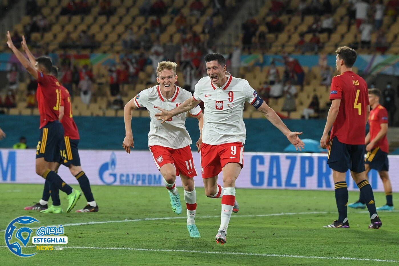 اسپانیا 1-1 لهستان