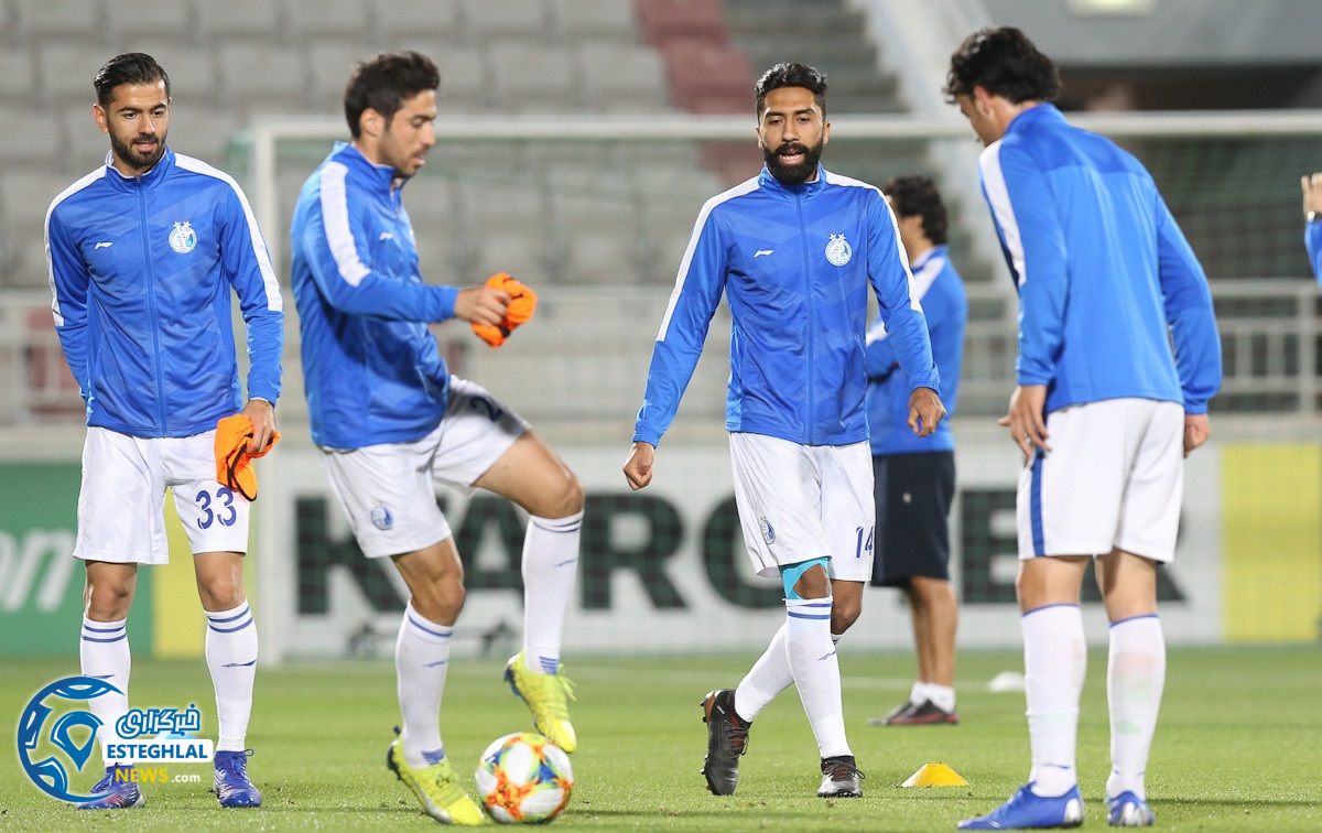 تمرین استقلال 13 اسفند ماه 97 دوحه قطر