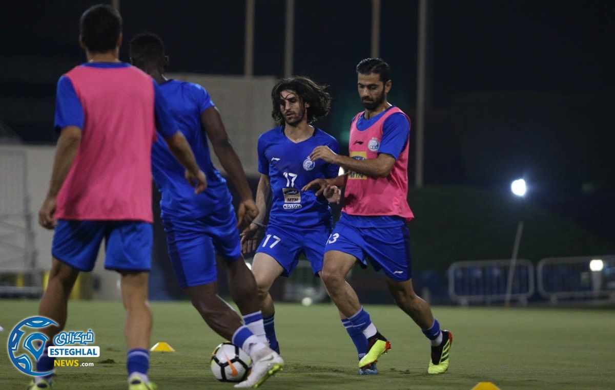 تمرین استقلال جمعه 23 شهریور 97 در دوحه فطر