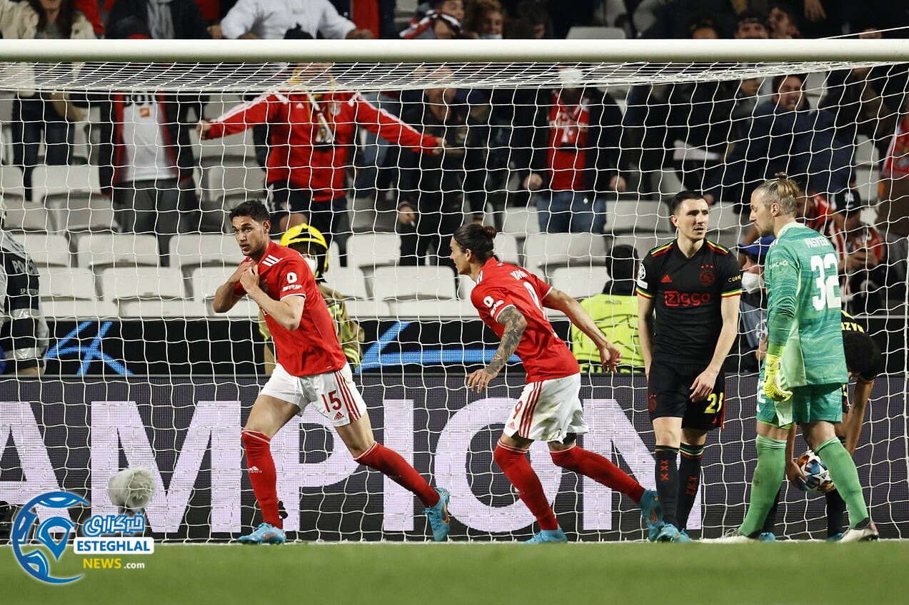 بنفیکا 2-2 آژاکس