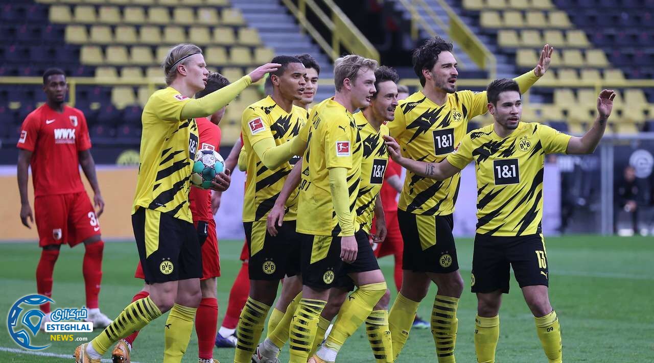 دورتموند 3-1 آگزبورگ