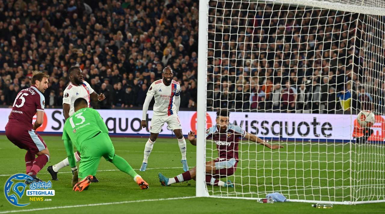 وستهام 1-1 لیون